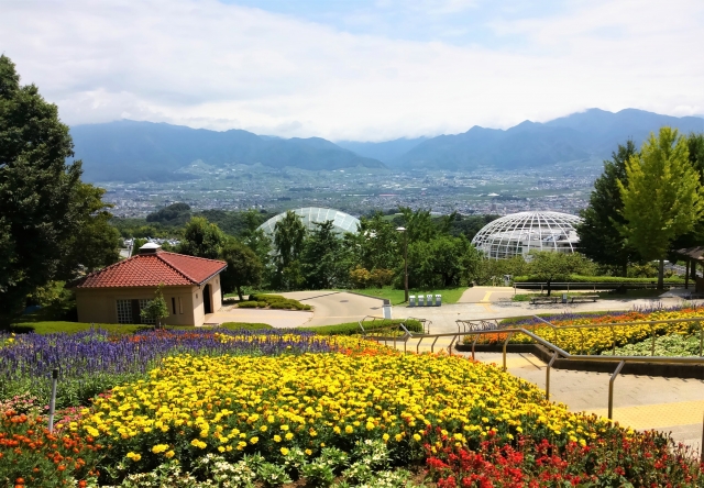 山梨県笛吹川フルーツ公園